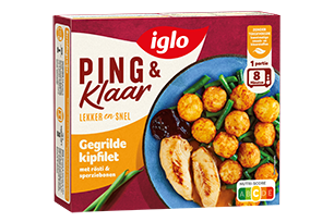 Iglo Ping & Klaar gegrilde kipfilet