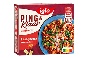 Iglo Roerbak Sensatie Pasta met kipfilet, spinazie & Boursin