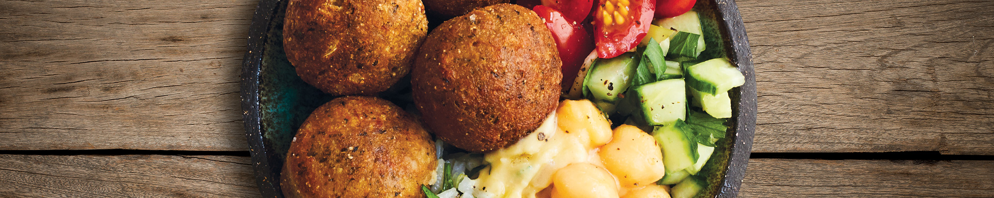 green cuisine falafel