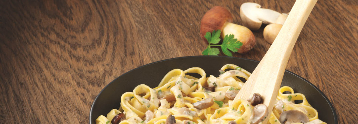 roerbak sensatie tagliatelle funghi porcini