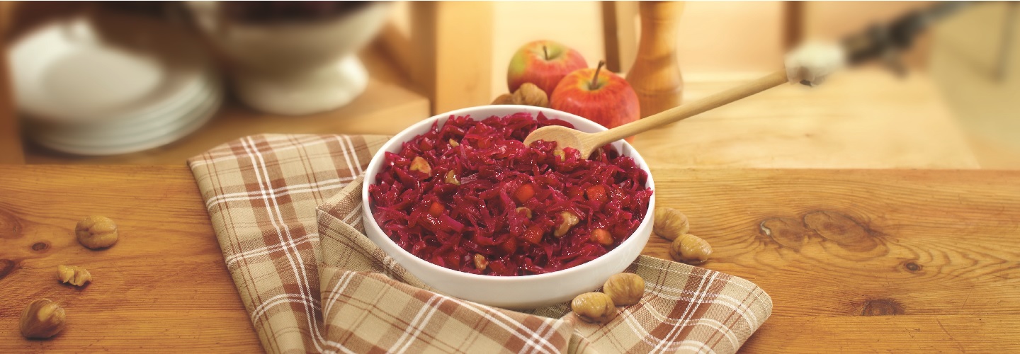 rode kool met appeltjes