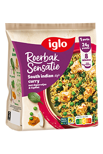 Iglo Roerbak Sensatie South indian curry