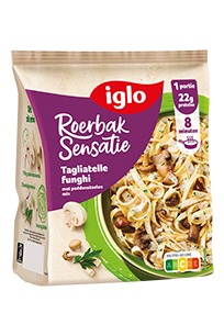 Iglo Roerbak Sensatie Tagliatelle ai Funghi Porcini