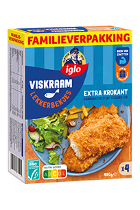 Iglo familieverpakking traditionele lekkerbekjes 480gr