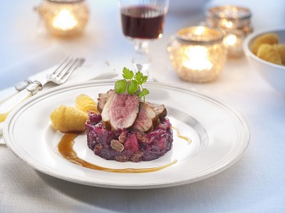 Feestelijk rode kool gerecht